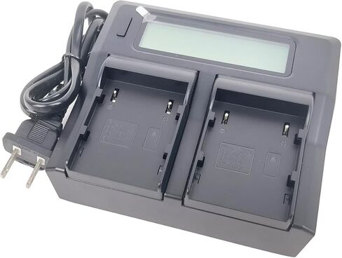 شاحن بطارية شاشة LCD سريع لكاميرا Canon BP-A Series BP-A30 BP-A60 BP-A65 BP-A90 CG-A10 CG-A20 XF605 XF705 EOS C200 C200B C220B C300 C500 C700 in Kuwait