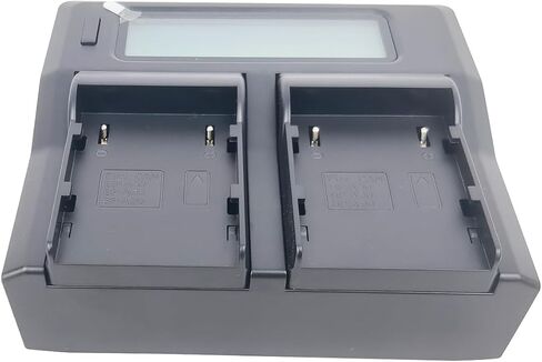 شاحن بطارية شاشة LCD سريع لكاميرا Canon BP-A Series BP-A30 BP-A60 BP-A65 BP-A90 CG-A10 CG-A20 XF605 XF705 EOS C200 C200B C220B C300 C500 C700 in Kuwait