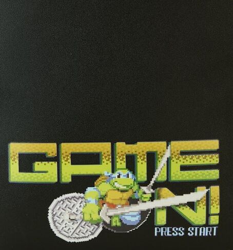 حقيبة ظهر Loungefly Teenage Mutant Ninja Turtles 40th Anniversary Vintage Arcade Mini، أسود/فحمي، Taglia unica in Kuwait
