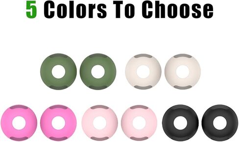 5 أزواج من خطافات الأذن السيليكون لسماعات Google Pixel Buds Pro 2 - غطاء بديل لسماعات الأذن مناسب للعلبة مع صندوق السيليكون in Kuwait