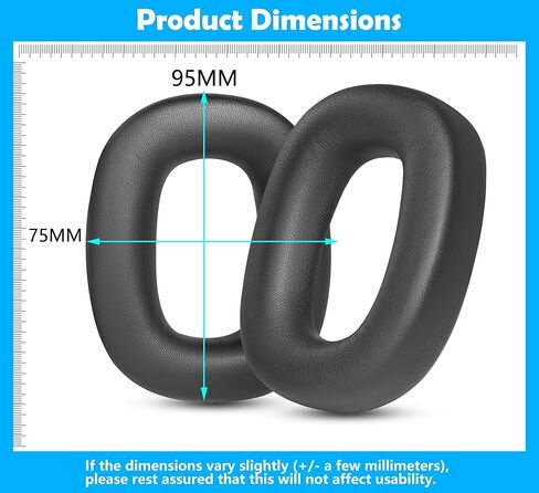 Earpads Replacement Cushions compatible with Bowers & Wilkins PX8/PX7 S2/PX7 S2E Headphones Protein Leather Ear Pads with Memory Foam, Enhanced Comfort & Noise Isolation, Durable Headphone Accessories in Kuwait