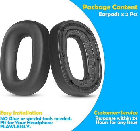 Earpads Replacement Cushions compatible with Bowers & Wilkins PX8/PX7 S2/PX7 S2E Headphones Protein Leather Ear Pads with Memory Foam, Enhanced Comfort & Noise Isolation, Durable Headphone Accessories in Kuwait