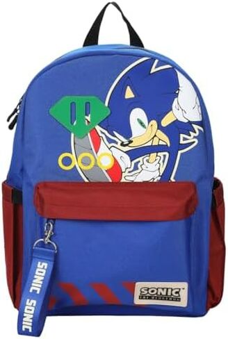 حقيبة ظهر باللون الأزرق للبالغين من Bioworld Sonic The Hedgehog Sonic مقاس 16.5 بوصة in Kuwait