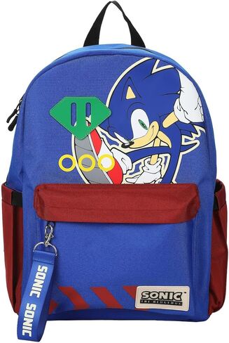 حقيبة ظهر باللون الأزرق للبالغين من Bioworld Sonic The Hedgehog Sonic مقاس 16.5 بوصة in Kuwait