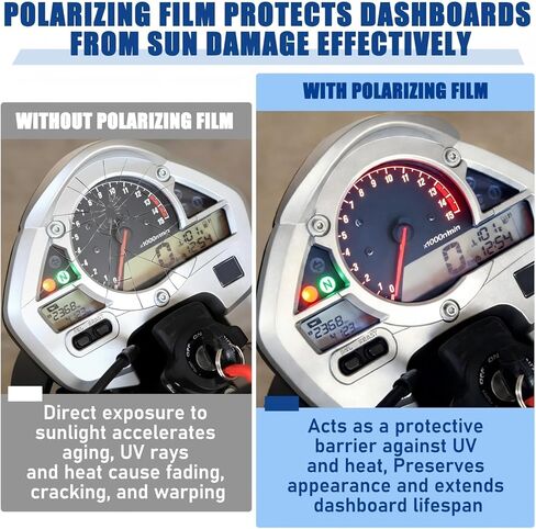 6 Pcs Polarizing Film Sheets 7.8 x 11.8 Inches 90° Polarizer Adhesive Linear Polarizing Film Filter for LCD Screen Repairing Educational Physics Photography Lighting in Kuwait