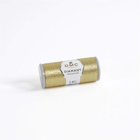 DMC Diamant Grande Metallic Thread 21.8yd-Light Gold -381-G3821 in Saudi Arabia
