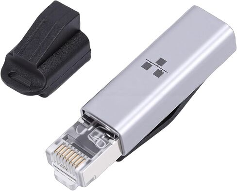 VBESTLIFE USB C to Ethernet Adapter, Portable 1000Mbps RJ45 Male to USB C Female Adapter for Laptop Tablet Smartphone in Kuwait