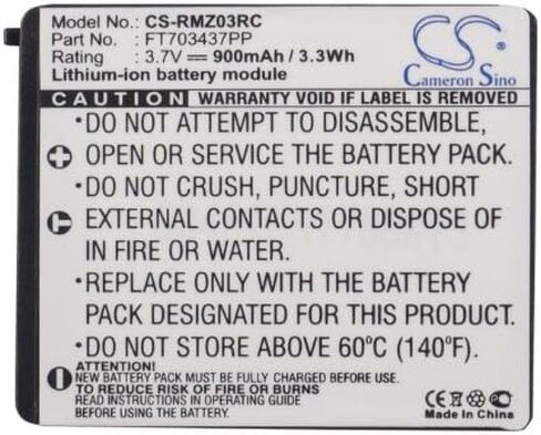 900mAh / 3.33Wh Battery for Razer Mamba RC03, RC03-001201 PN:Razer FT703437PP, RZ03-00120100-0000 in Kuwait