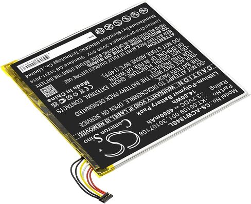 4000mAh Battery for A1-840-131U, A1-840-16PT, A1-840FHD-197CA1401, Iconia A1-840FHD-10G2, Iconia A1-840FHD-197C, Iconia Tab 8 A1-840, Iconia Tab 8 A1-840FHD, Iconia Tab A1-840 in Kuwait