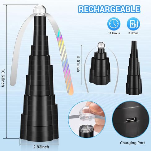 Fly Fans for Tables, Fly Fan for Outdoor Tables, Fly Repellent Outdoor Indoor Keep Flies Away, Portable Table Top Fly Spinner for Home Party Picnic in Saudi Arabia