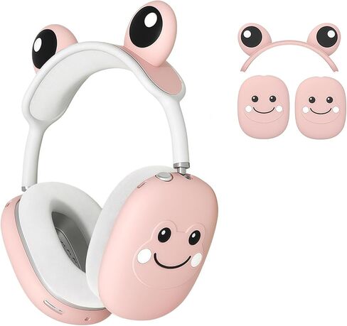 حافظة متوافقة مع AirPods Max 2 & AirPods Max، حافظة وسادة الأذن/أكواب الأذن/غطاء عصابة الرأس لـ AirPod Max(2026/2024/2020)، واقي ملحقات سماعات الرأس Cartoon Spider لـ AirPods Max in Kuwait