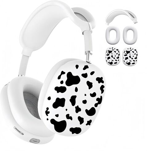 حافظة متوافقة مع AirPods Max 2 & AirPods Max، حافظة وسادة الأذن/أكواب الأذن/غطاء عصابة الرأس لـ AirPod Max(2026/2024/2020)، واقي ملحقات سماعات الرأس Cartoon Spider لـ AirPods Max in Kuwait