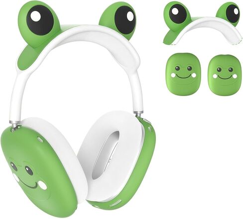 حافظة متوافقة مع AirPods Max 2 & AirPods Max، حافظة وسادة الأذن/أكواب الأذن/غطاء عصابة الرأس لـ AirPod Max(2026/2024/2020)، واقي ملحقات سماعات الرأس Cartoon Spider لـ AirPods Max in Kuwait