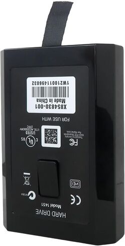 USonline911 320GB Internal Hard Drive for Xbox 360 S Console, Designed to Store Your Entire Game Library, Music Collection, and Custom Content in Kuwait