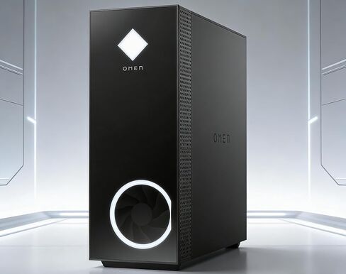 HP OMEN 30L GT13-0395XT Gaming Desktop PC, Shadow Black with Glass Bezel/Side Panel, 10th Gen Intel Core i9, 16GB RAM, 512GB SSD+2TB HDD, NVIDIA RTX 3070 8GB GDDR6 LHR, Windows 11 Home, LE Bundle in Kuwait