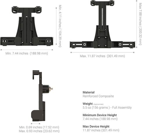 ARKON Mounts Robust Locking Headrest Tablet Mount for iPad Air 2 iPad Pro iPad in Kuwait