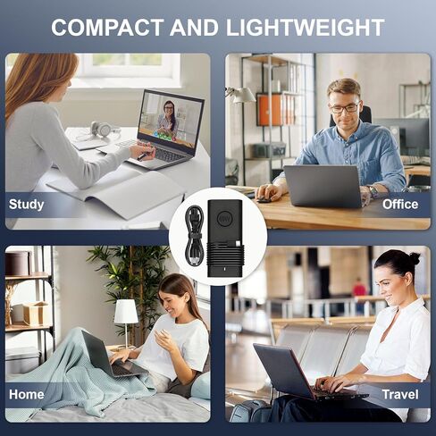 65W USB C Laptop Charger Compatible with Dell Pro 13 14 16 Plus PB13250 PB16250 PB14250, Pro 14 16 PC14250 PC14255, 13 14 Premium PA13250 PA14250, Rugged 13 14 RA13250 RB14250 Power Cord Adapter in Kuwait