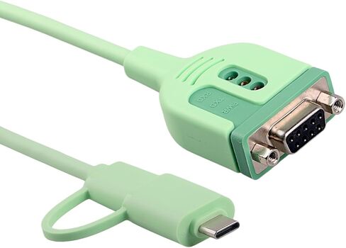 RS232 to USB Serial Cable FT232RN Chipset USB to RS232 COM Port Serial PDA 9 pin DB9 Cable Compatible For Routers Switches CNC PLCs Printers Industrial Camera Barcode scanners (DB9 Female Version) in Kuwait