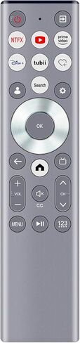 Replace Remote Control fit for HISENSE U6 U7 U8 A7 Series Mini-LED ULED 4K UHD Google Smart TV ERF6A80 100U88N 75U9N 85A7N 85U6N 85U88N 85U8N 85U9N 100U8N 43A7N 50A7N 55A7N 55U6N 55U7N 55U88N 55U8N in Kuwait