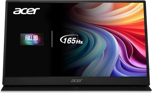 Acer 15.6" Nitro PG161Q Portable Monitor LCD 1920x1080 165Hz 250Nit 6ms 75x75 (Renewed) in Kuwait