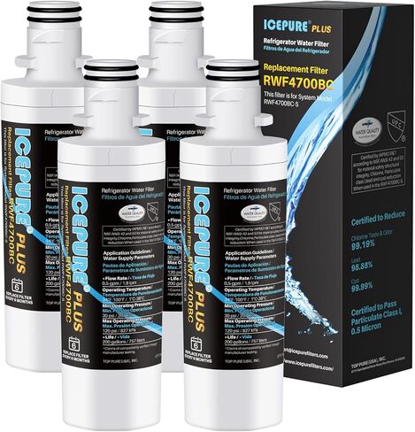 ICEPURE PRO ADQ74793501 NSF401&473&42 Certified Replacement LT1000P Kenmore Elite 46 9980, ADQ747935 LT1000PC LT1000 MDJ64844601 ADQ74793502 LMXS28626S LFXS26973S Refrigerator Water Filter, 4PACK in Saudi Arabia