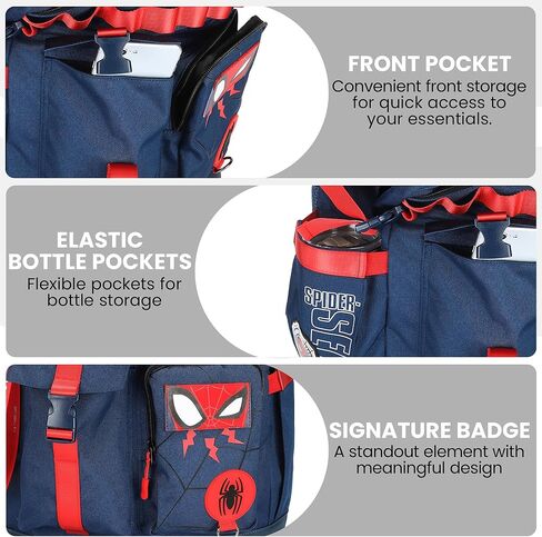 Bioworld Spider-Man Classic Chibi Spider-Man 18.5" Adult Navy Backpack in Kuwait