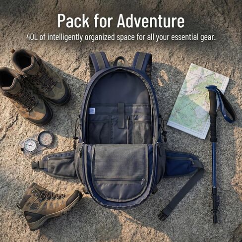 Lightweight Sports Backpack Features USB Charging Port With Charging Port For Travel Portable Folding Bag For Men And Women Outdoor Hiking Waterproof Backpack For Hiking Emerald Green in Kuwait
