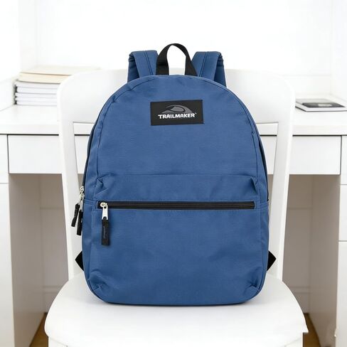 Lightweight Travel Backpack, Casual Daypack, Durable Commuter Bag, Adjustable Shoulder Straps, for Work, Hiking(Dark Blue) in Kuwait