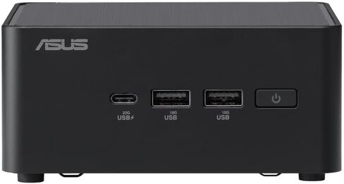 ASUS NUC AI Powered Mini Desktop (Intel Ultra 5-135H, No OS, 64GB DDR5, 4TB PCIe SSD, 2 Thunderbolt 4, WiFi 6E, Bluetooth 5.3, 120W PSU, RJ-45, 2 HDMI, Win 11 Pro) w/DKZ USB Port Expander in Kuwait