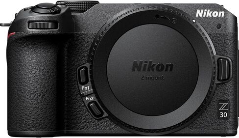 Nikon Z30 4K Mirrorless Camera 20.9MP Vlog Streaming Creator Camera Bundle with Camera Bag + Cleaning Kit + Flexible Vlogging Tripod + 64GB Memory Card + More in Kuwait