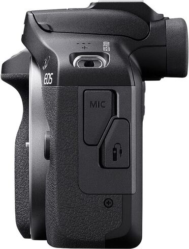 كاميرا Canon EOS R100 بدون مرآة مع ذاكرة SanDisk Ultra سعة 64 جيجابايت + بطارية بديلة إضافية + حقيبة حمل الكاميرا والمزيد (حزمة مكونة من 15 قطعة) (متجددة) in Kuwait