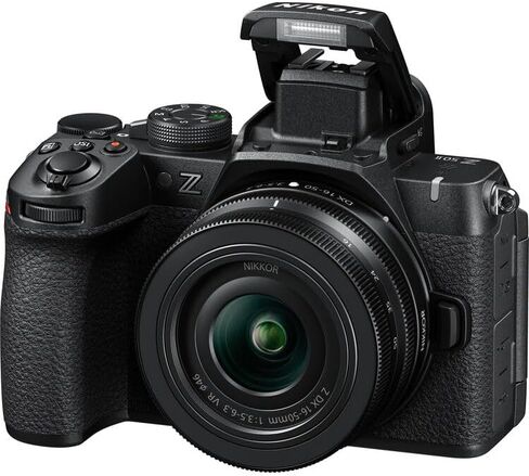 مجموعة كاميرا Nikon Z50 II الرقمية بدون مرآة 20.9 ميجابكسل فيديو 4K مع عدسة مزدوجة 16-50 مم 50-250 مم مع بطارية بديلة + حامل ثلاثي مرن لمدونات الفيديو + بطاقة ذاكرة UHS-II سعة 64 جيجابايت + حقيبة ظهر + المزيد in Kuwait