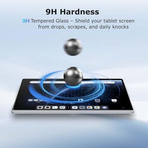 【عبوة من قطعتين】 واقي شاشة لجهاز الكمبيوتر اللوحي ALLDOCUBE Ultra Pad مقاس 13 بوصة - زجاج مقسى، صلابة 9H، مضاد للخدش، خالي من الفقاعات، شفاف عالي الدقة، سهل التركيب in Kuwait
