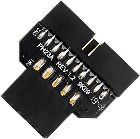 1Pc Panel Plug USB2.0 9-Pin Female to USB3.0 19-Pin Male Adapter in Kuwait