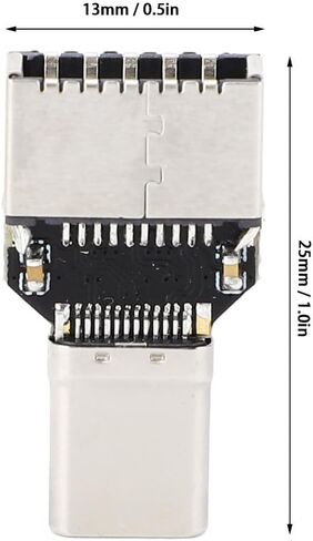 محول USB 3.0 من النوع C ذكر إلى النوع E أنثى - محول USB من النوع C بسرعة 20 جيجابت في الثانية للوحة الأمامية للكمبيوتر الشخصي، التوصيل والتشغيل in Kuwait