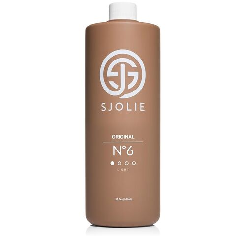محلول تسمير البشرة من SJOLIE - رقم 6 - محلول تسمير البشرة الخفيف المرطب | مسمر بدون شمس للحصول على توهج طبيعي بالكامل بأشعة الشمس (32 أونصة) in Kuwait