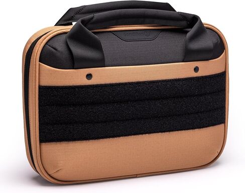Condition 1 Kinetic 2 Pistol Bag, Hold 2 Full-Size Pistol w/Optics, 6 Mag Pockets, EVA Padding, Steel Frame, 450D Ripstop Nylon, Lockable Zipper, Hook & Loop Exterior, EDC Range Case, 14.5"x4.5"x11" in Saudi Arabia