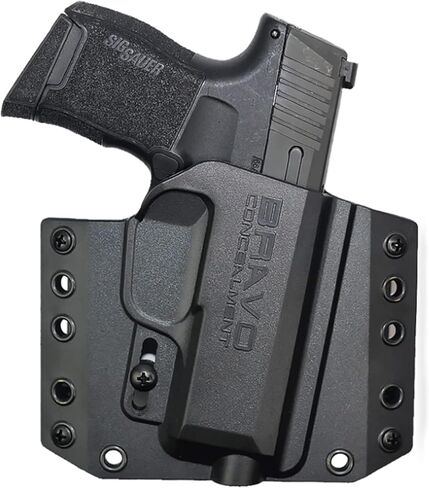 Holster for Sig Sauer P365 (3.1") - OWB Holster - Concealed Carry/Custom fit to Your Gun - Comfort & Concealment - EDC - Slim Design - Adjustable Retention - Outside the Waistband - Pistol Holster in Kuwait