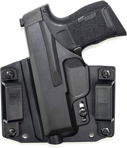 Holster for Sig Sauer P365 (3.1") - OWB Holster - Concealed Carry/Custom fit to Your Gun - Comfort & Concealment - EDC - Slim Design - Adjustable Retention - Outside the Waistband - Pistol Holster in Kuwait