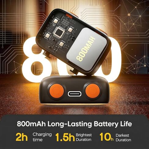 مصباح LED لملحقات DJI Osmo Pocket 3، [متابعة تلقائية] مصباح سيلفي محمول لتسجيل فيديو TikTok، 40 خرزة LED، 3 أوضاع للألوان، تعتيم بدون خطوات، بطارية 800 مللي أمبير في الساعة in Kuwait
