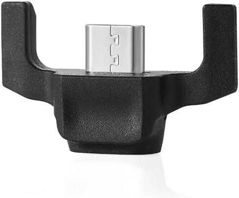 محول USB-C لفأرة الألعاب اللاسلكية، متوافق مع Logitech GPW1/GPW2/G903/G900/G703/G403، محول Micro USB إلى Type-C، يدعم مزامنة البيانات والشحن، التوصيل والتشغيل، خفيف الوزن (قطعة واحدة، أبيض) in Kuwait
