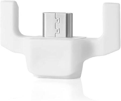 USB-C Adapter for Wireless Gaming Mouse, Compatible with Logitech GPW1/GPW2/G903/G900/G703/G403, Micro USB to Type-C Converter, Supports Data Sync & Charging, Plug and Play, Lightweight (1pc, White) in Saudi Arabia