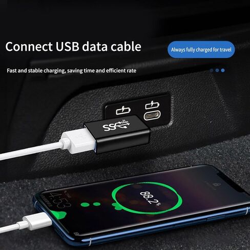مقابس تحويل من النوع C إلى USB اتصال 90 درجة، محول طاقة متعدد الوظائف من النوع C إلى USB، شحن سريع للاستخدام اليومي، أداة أساسية للجنسين in Kuwait
