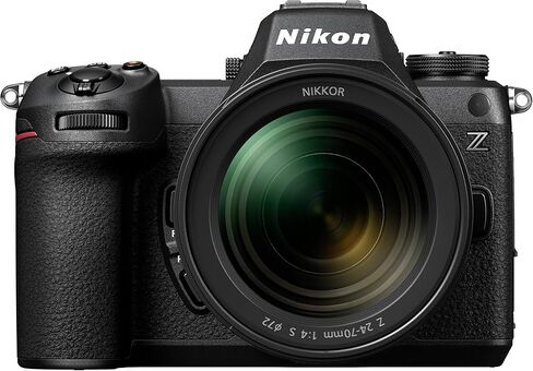 Nikon Z6 III Mirrorless Camera with 24-70mm f/4 S Lens 24.5MP 6K Video EXPEED 7 Full Frame Bundle with Replacement Battery + Cleaning Kit + 64GB Memory Card in Kuwait