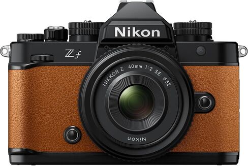 Nikon Zf FX Full Frame Mirrorless Camera 24.5MP with EXPEED (Orange) 4K Video IBIS Camera Bundle with Cleaning Kit + 64GB Memory Card in Kuwait