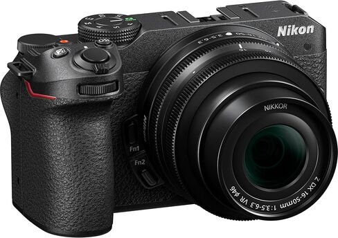 كاميرا نيكون Z30 بدون مرآة مع عدسات 16-50 ملم و50-250 ملم، حزمة تنسيق فيديو DX بدقة 20.9 ميجابكسل بدقة 4K مع مجموعة تنظيف + بطاقة ذاكرة سعة 64 جيجابايت in Kuwait