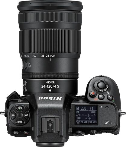 Nikon Z8 45.7MP Mirrorless Camera Kit with 24-120mm f4 S Lens Bundle with Replacement Battery EN EL15C + Cleaning Kit + More in Kuwait