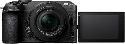 Nikon Z30 Mirrorless Camera 4K Video 20.9MP DX Format Vlogging Camera Bundle with Cleaning Kit + 64GB Memory Card in Kuwait