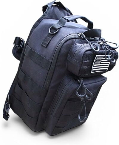 Concealed Carry Sling Bag for Men – Tactical Crossbody CCW Bag with Quick-Access Holster Compartment, Water-Resistant EDC Shoulder Bag for Travel, Hiking & Everyday Carry in Kuwait