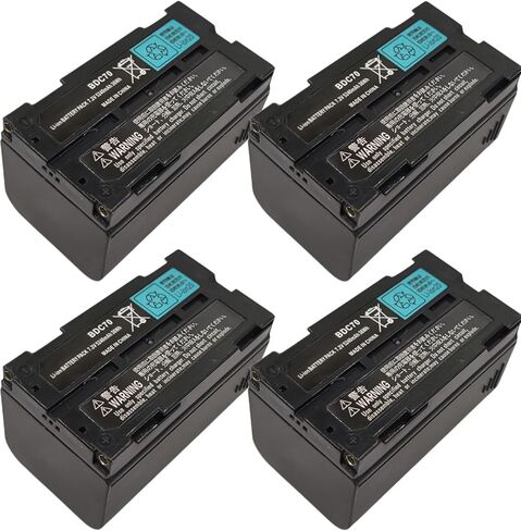 بطارية SHENYANG (4 عبوات) BDC70 Li Ion 7.2V 5240mAh لمحطات Topcon Sokkia الإجمالية/GPS، والمحطات الإجمالية الروبوتية وأجهزة استقبال GNSS in Kuwait